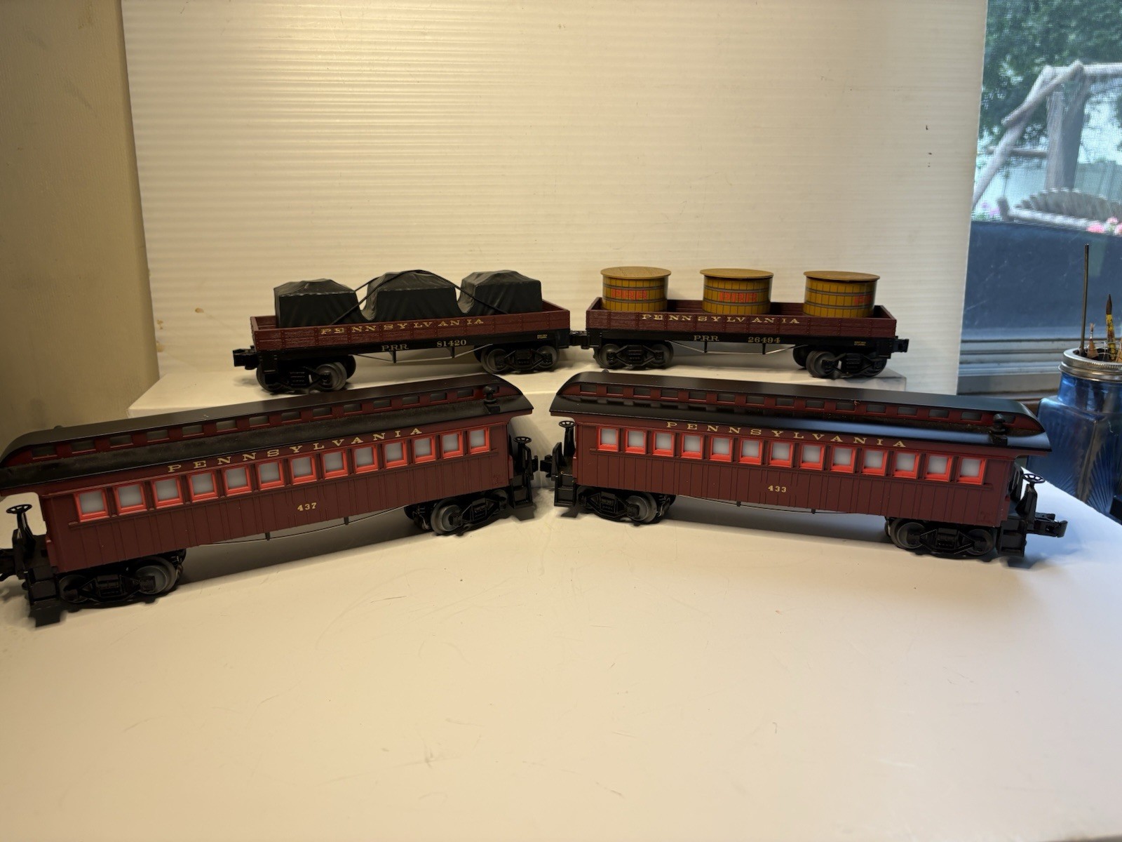 Lot Of Cars For A Lionel Pennsylvania General Lot Of Cars For A Lionel Pennsylvania General