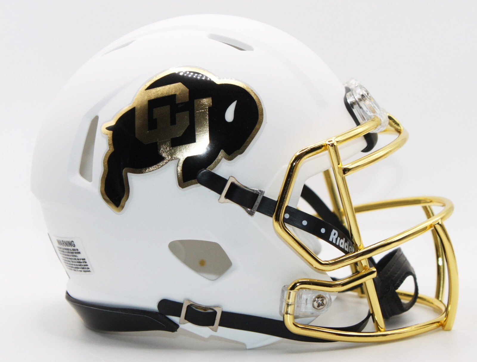 2024 Colorado Buffaloes Custom Riddell Mini Helmet vs Kansas 2024 Colorado Buffaloes Custom Riddell Mini Helmet vs Kansas