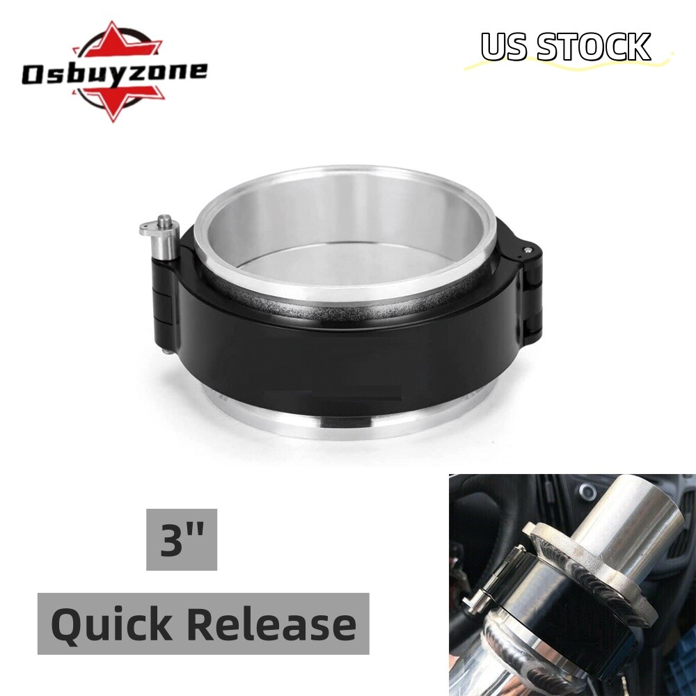 3\'\' Aluminum HD V-Band Clamp Quick Release Connector for Turbo Intercooler Pipe