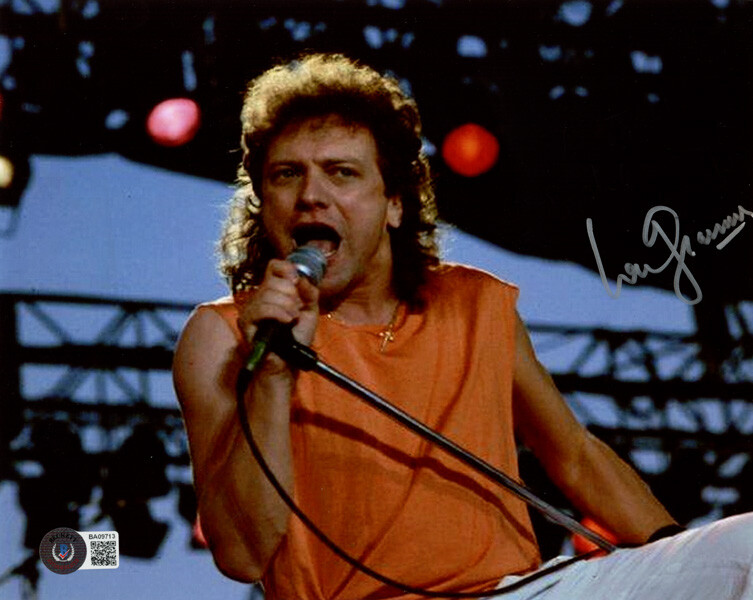 LOU GRAMM SIGNED AUTOGRAPHED 8x10 PHOTO FOREIGNER LEAD SINGER BECKETT BAS