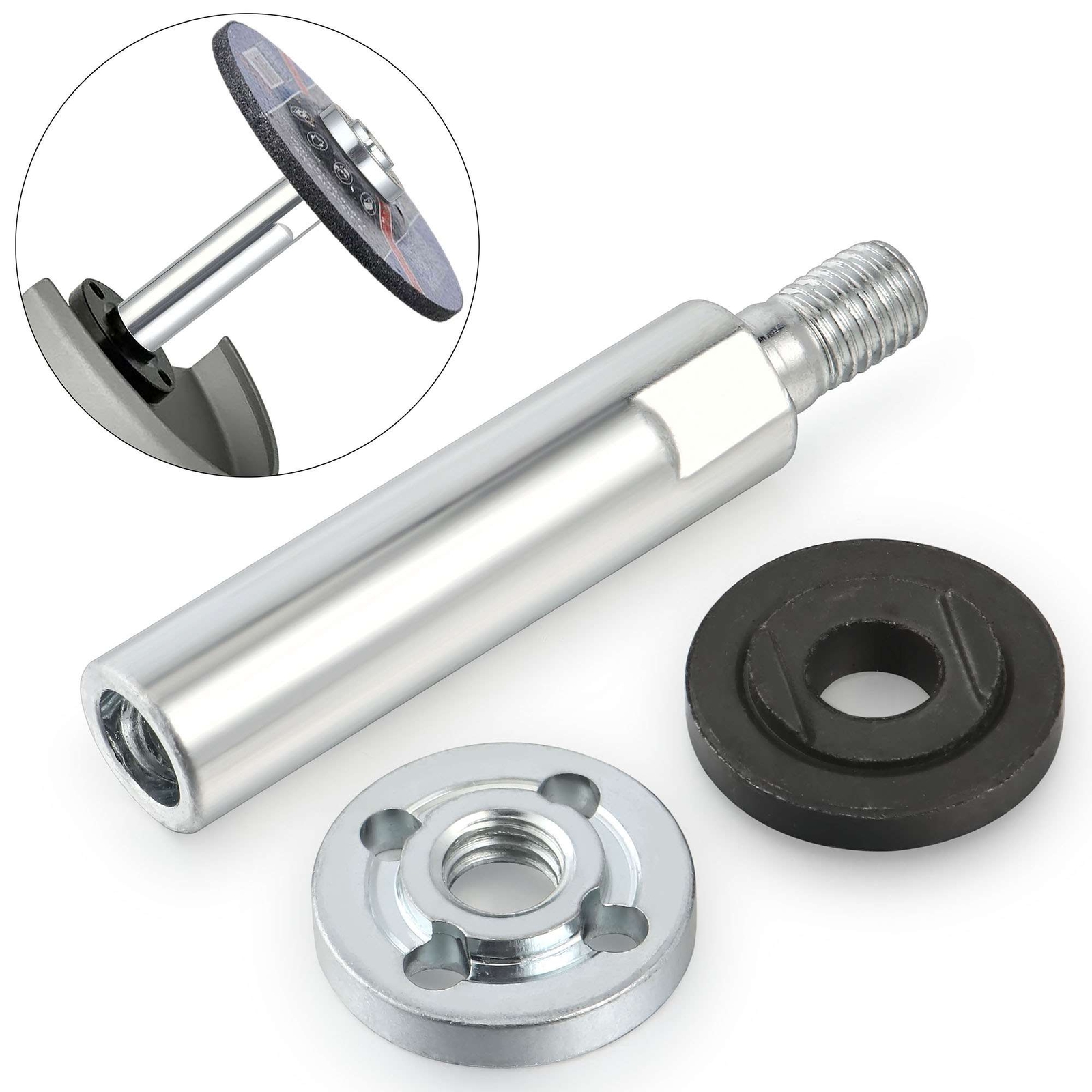 3PCS Angle Grinder Extension Connecting Rod Rotating Extended Shaft Group Shank