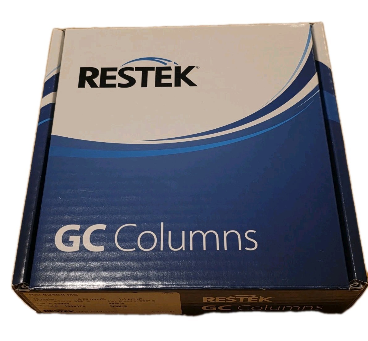 [NEW] Restek  Rxi-624Sil MS  30m, 0.25 mm ID, 1.4 µm df Restek Cat# 13868