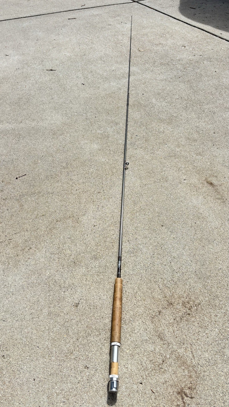 Vintage 1981 Orvis Graphite All Rounder Fly Rod 8’3” 7WT 2 Piece w/ Tube