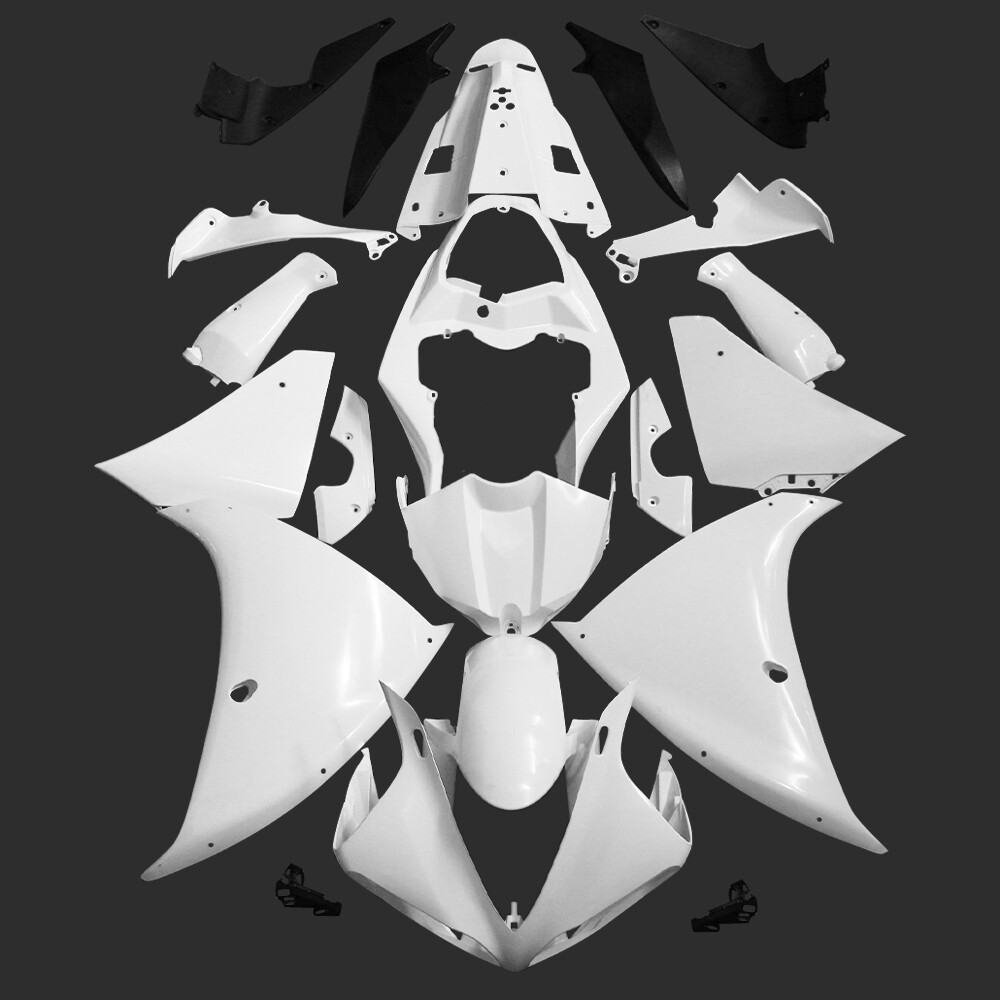 Unpainted White Fairing Kit For Yamaha YZF R1 2012 2013 2014 Injection Bodywork