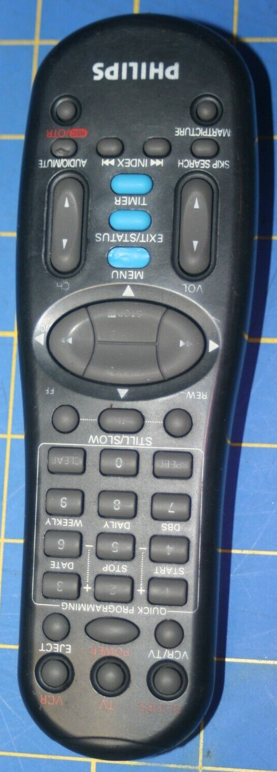 PHILIPS MAGNAVOX Vcr Remote Control LP20703-002A VRA656 VRA656AT VRA656AT01 Oem PHILIPS MAGNAVOX Vcr Remote Control LP20703-002A VRA656 VRA656AT VRA656AT01 Oem