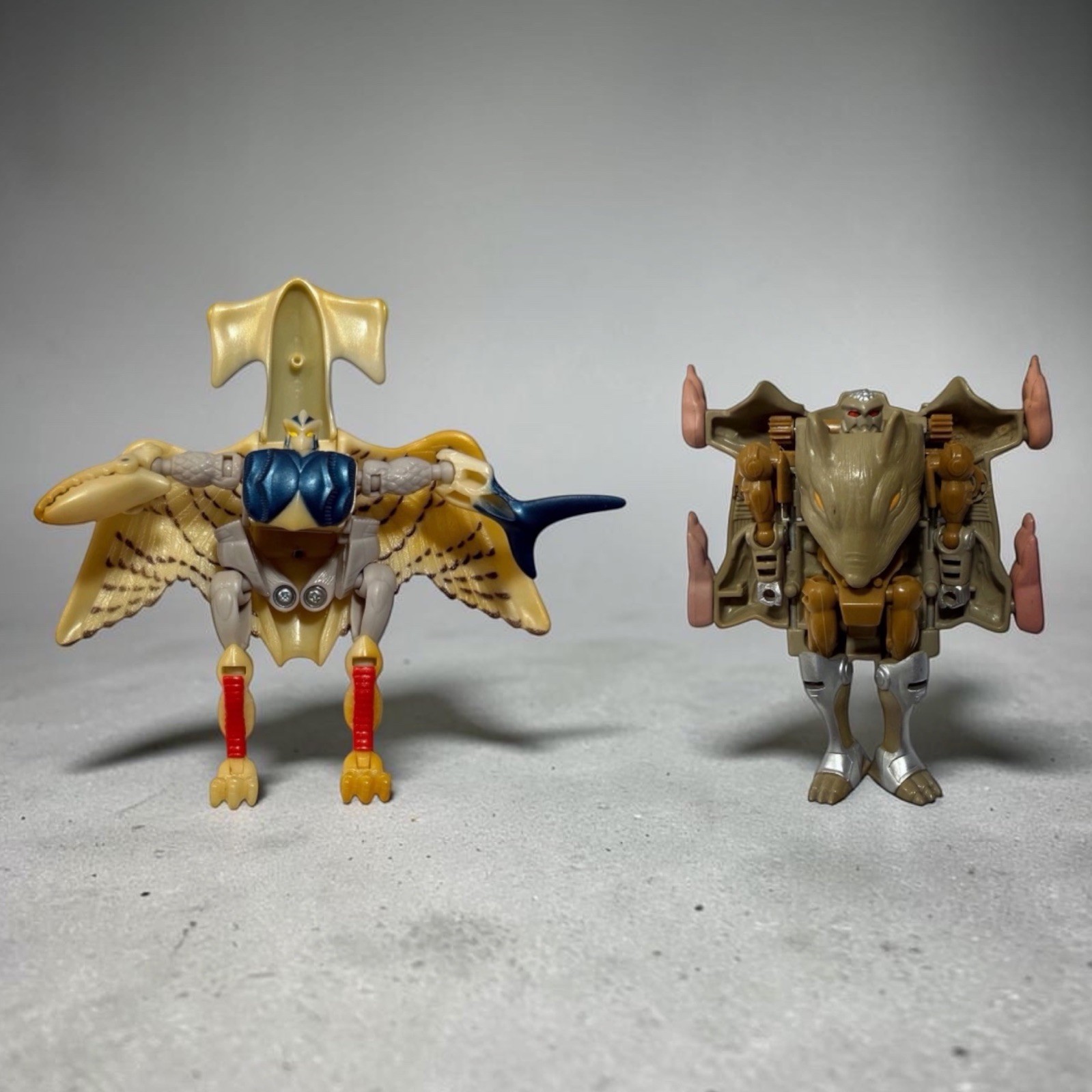 Vintage 1995/98 Hasbro Transformers Beast Wars Maximal Action Figures (LOT OF 2)