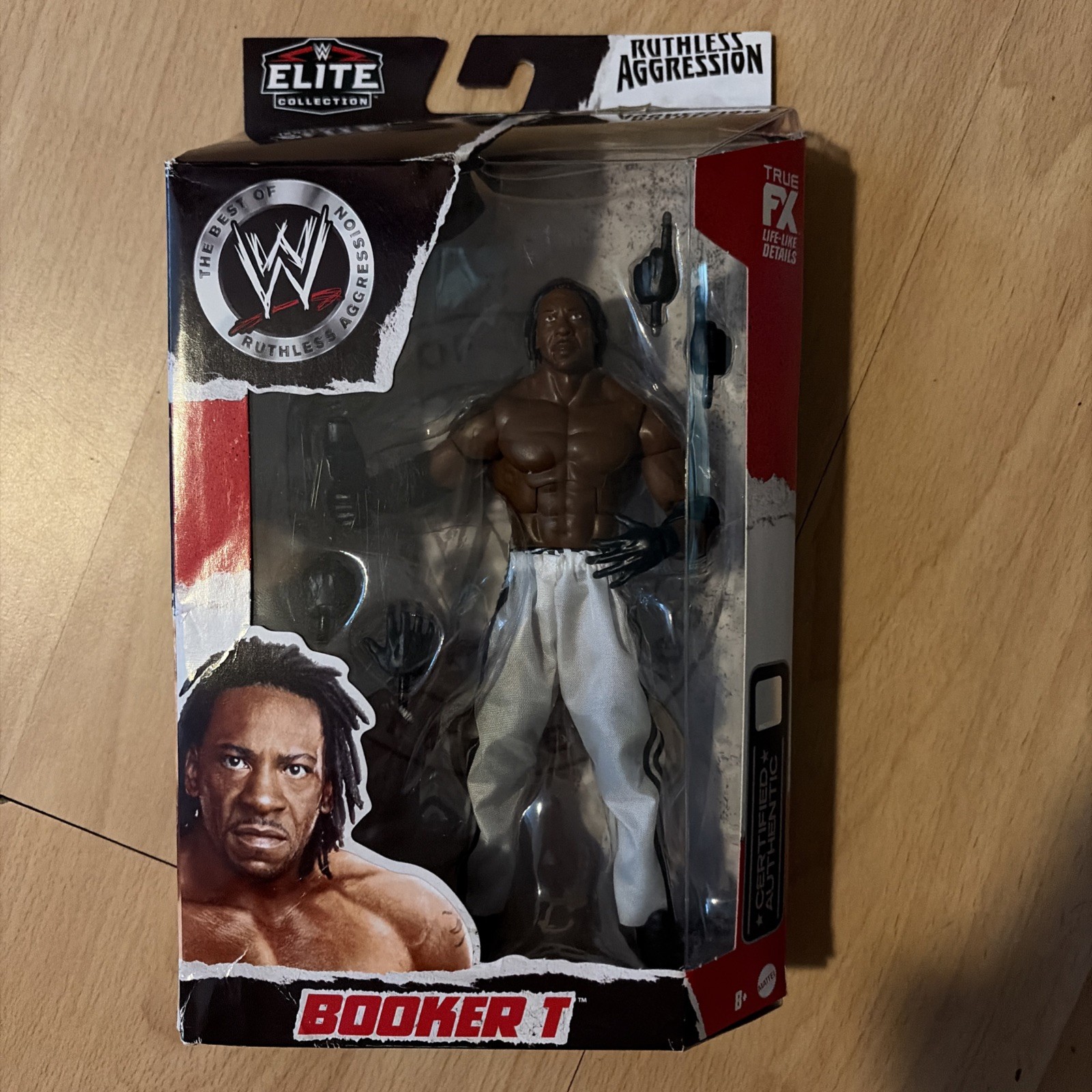 WWE Mattel Elite Ruthless Aggression - Booker T - NWO Action Figure Wrestling WWE Mattel Elite Ruthless Aggression - Booker T - NWO Action Figure Wrestling
