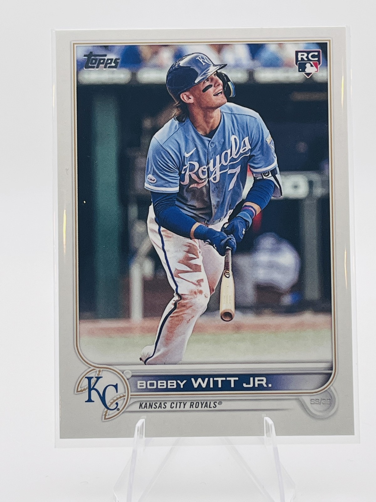 2022 Topps Update #US100 Bobby Witt Jr. Rookie