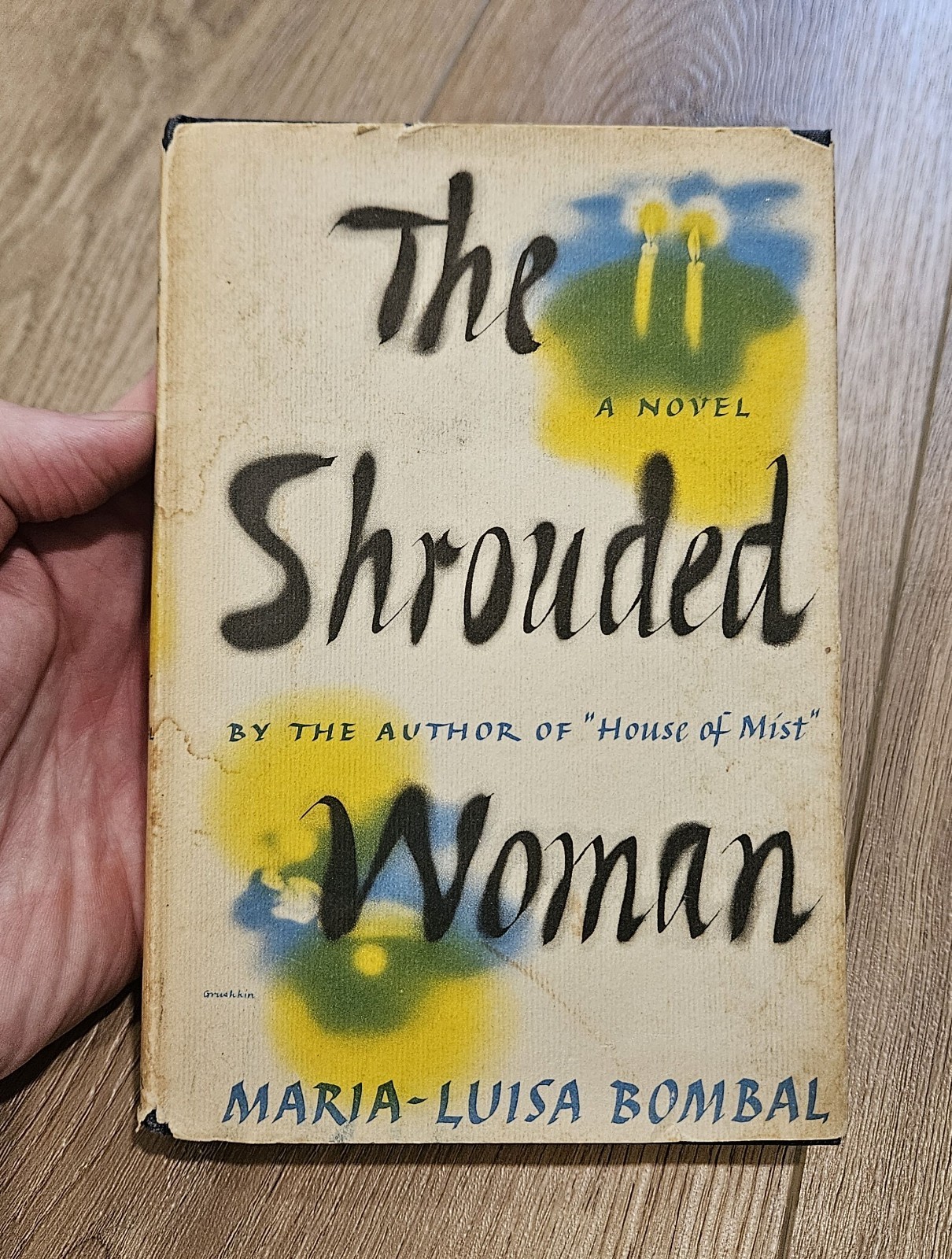 The Shrouded Woman Maria-Luisa Bombal 1948 First Edition HCDJ Rare 1st Novel