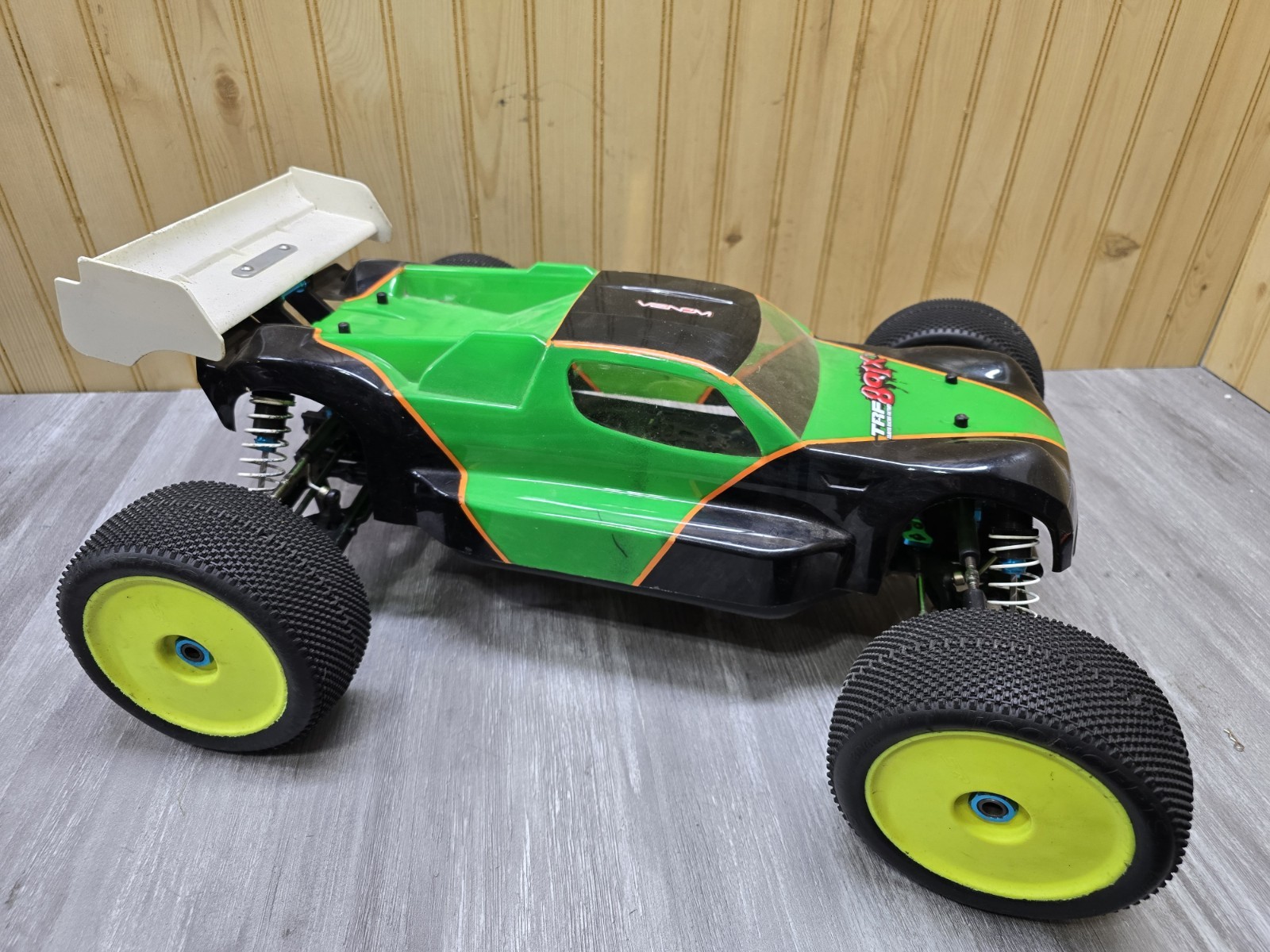 Tamiya 1/8TH TRF801XT Truggy Roller With Servo Rare And Discontinued Tamiya 1/8TH TRF801XT Truggy Roller With Servo Rare And Discontinued
