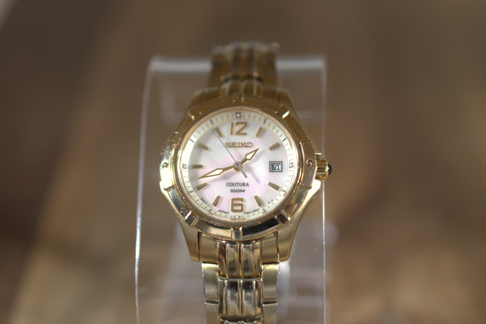 Women Seiko Contura - Sapphire Crystals - 100m - MOP Dial - 7N82-0GP0 - TP-1337 Women Seiko Contura - Sapphire Crystals - 100m - MOP Dial - 7N82-0GP0 - TP-1337