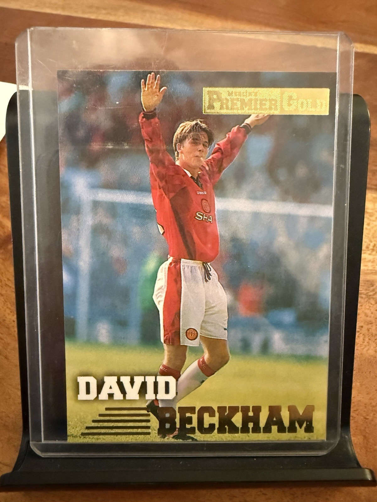 1996-97 Merlin Premier Gold David Beckham ROOKIE #92