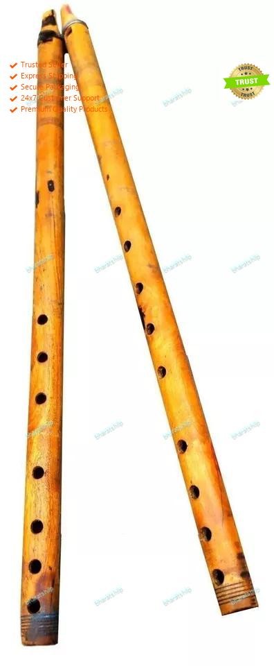 Professional Rajasthani Folk Musical Instrument Algoza Woodwind Male Alghoza
