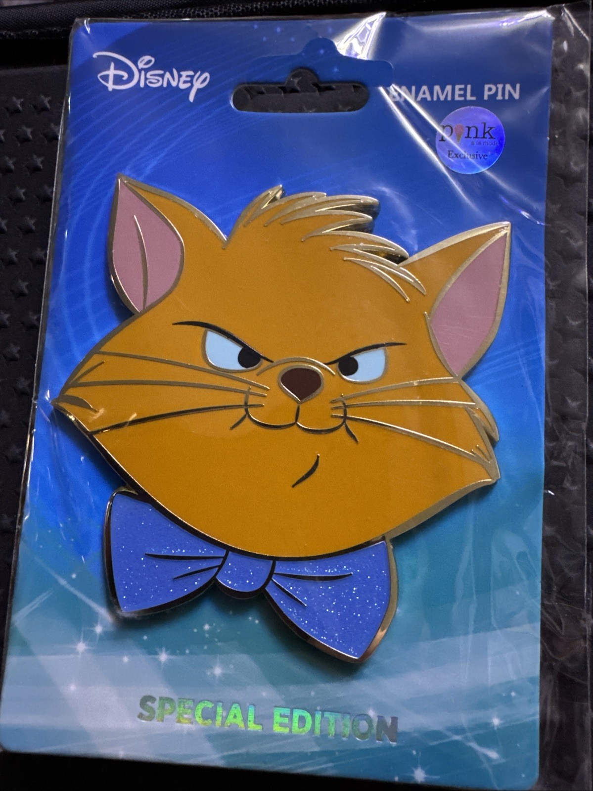 Disney Toulouse Big Face-c Palm LE Pin Disney Toulouse Big Face-c Palm LE Pin