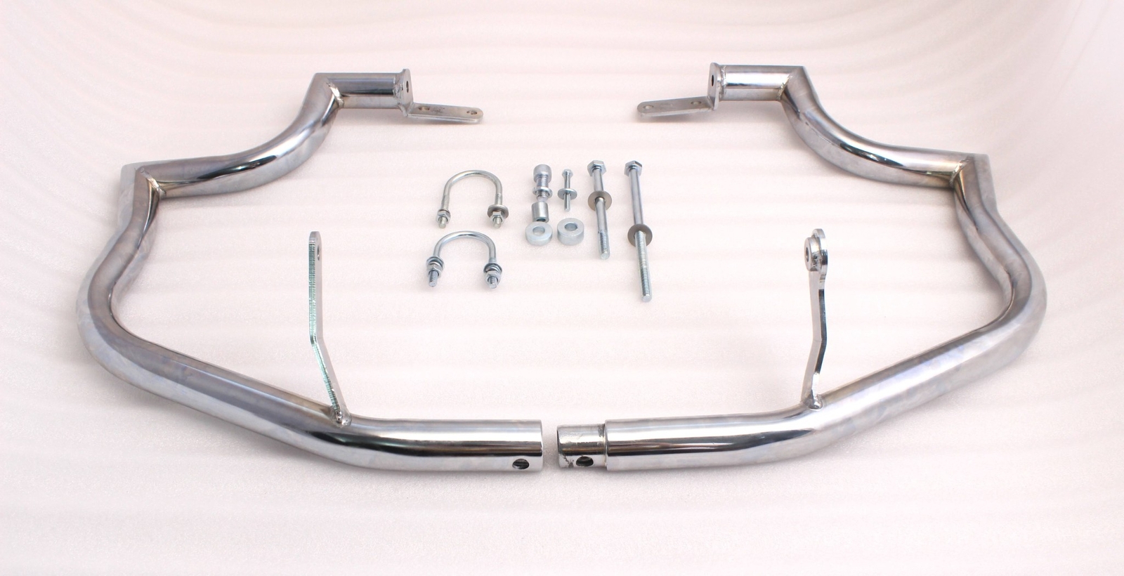 Detachable Engine Case Guard Highway Crash Bar 4 Honda VTX1800C 2002-2008 Chrome