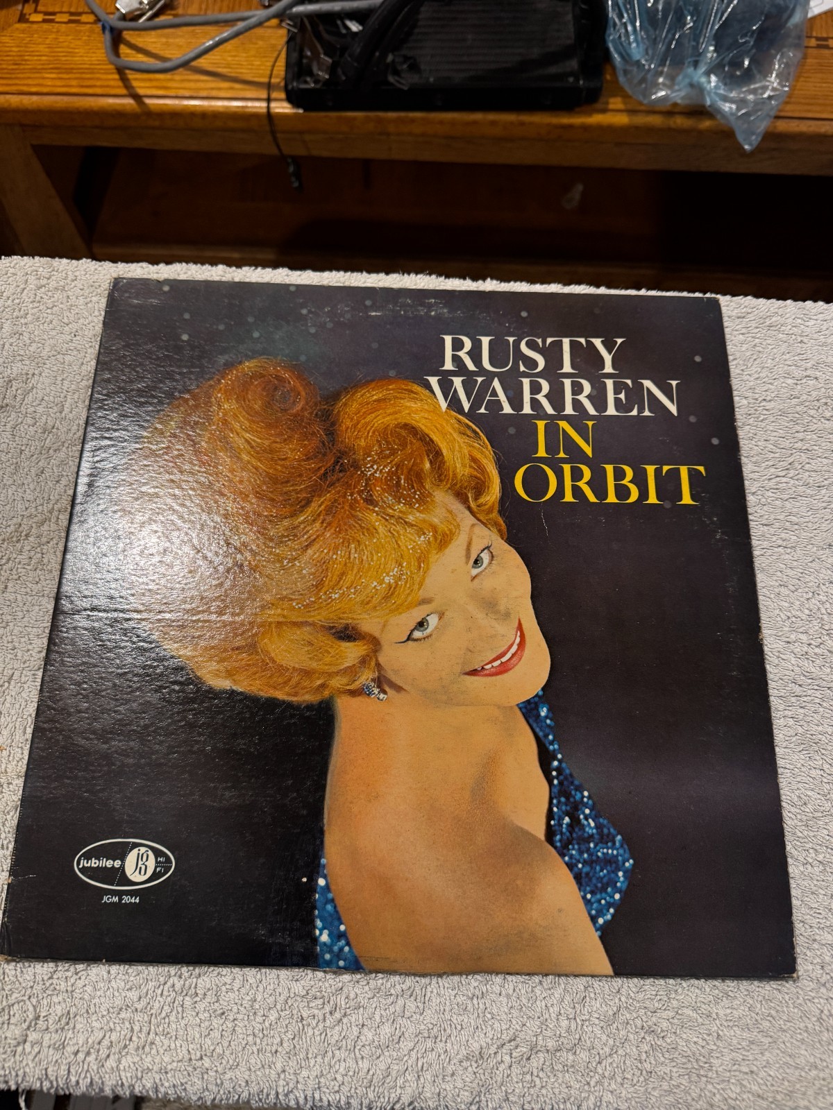Rusty Warren - In Orbit LP - GOOD CONDITION WITH DUST SLEEVE