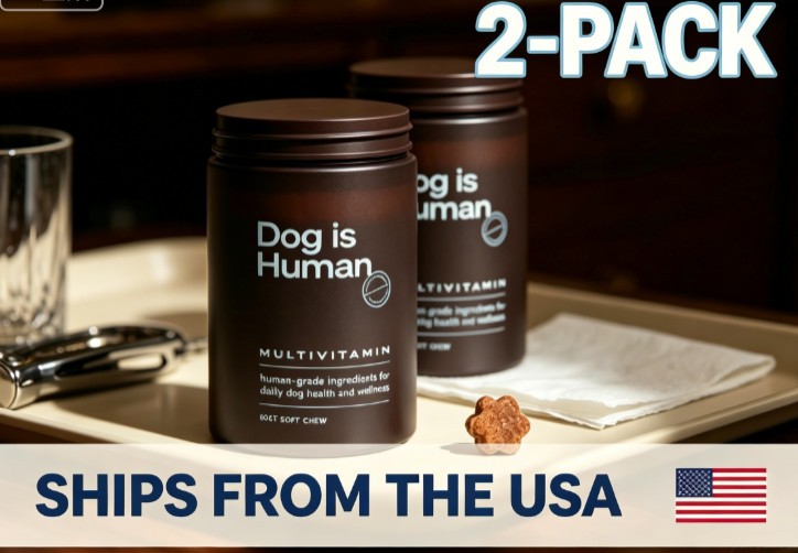 2-Pack Dog Multivitamin Daily Nutritional Supplement Chicken Soft Chews