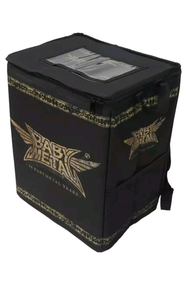 BABYMETAL Gold Bag BNIP Delivery Insulated Black Polyester Official Merchandise