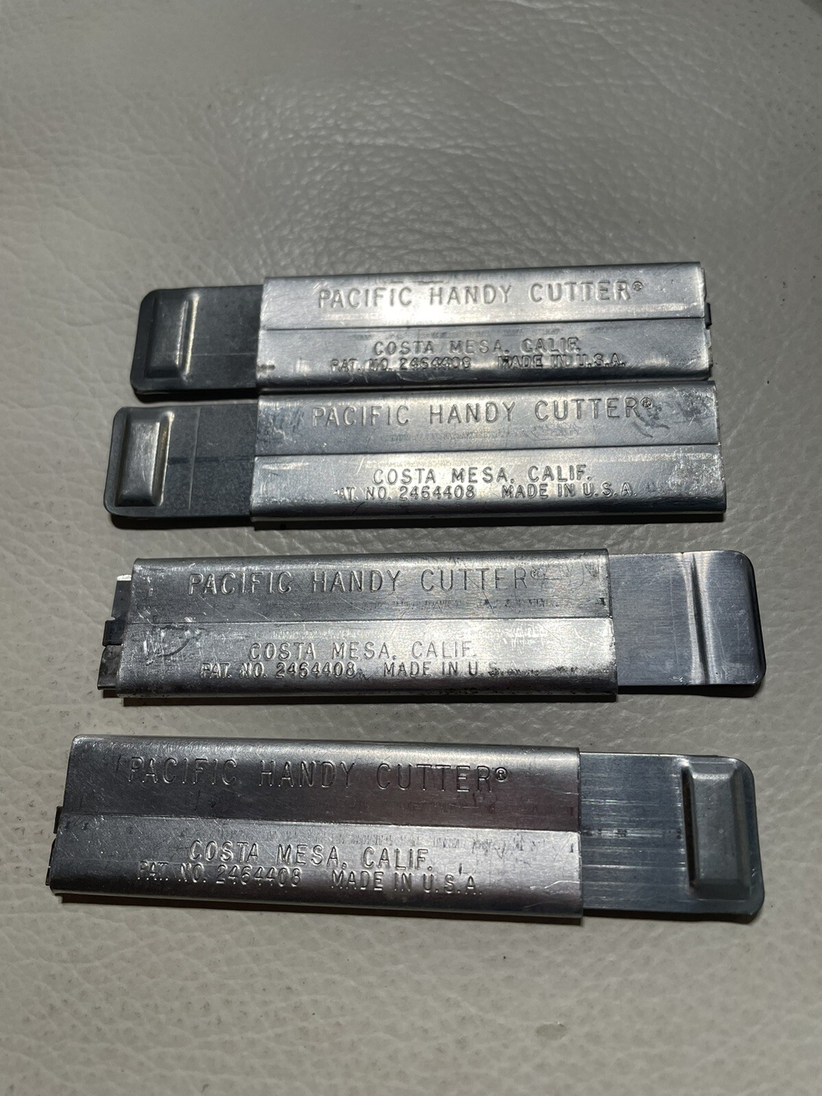 Vintage Pacific Handy Cutter Safety Cutter Made in USA Of 8 New