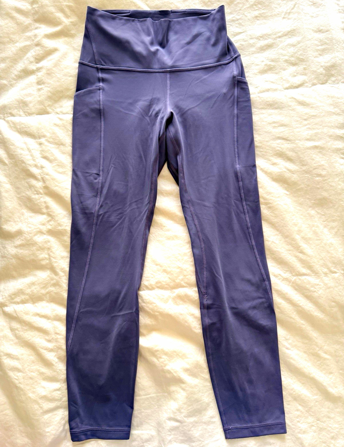 Lululemon Wunder Purple Pocket Leggings W’s Size 8 $45 