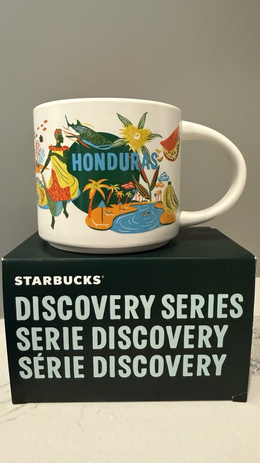 Starbucks Discovery Mug Honduras 14oz New In Box Hard To Find Starbucks Discovery Mug Honduras 14oz New In Box Hard To Find