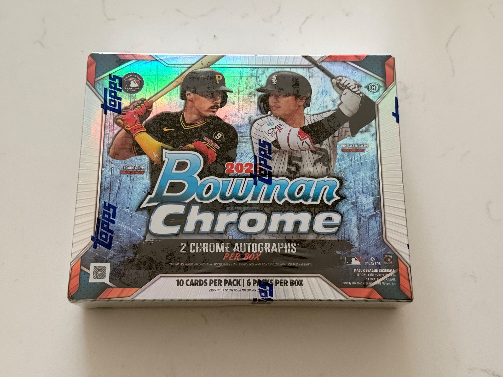 2026 Bowman Chrome Baseball Hobby Box (2 AUTO per BOX)