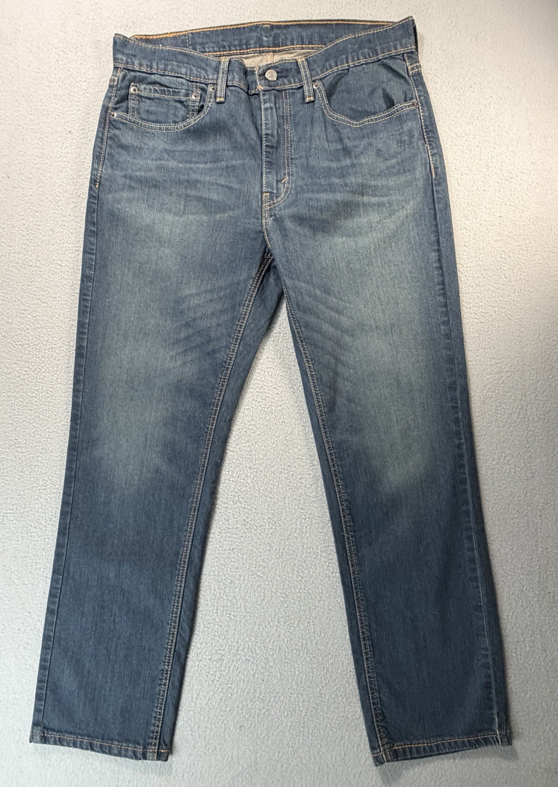 Levi\'s 541 Athletic Fit Jeans Mens 34x30 Blue Denim Stretch Tapered Leg