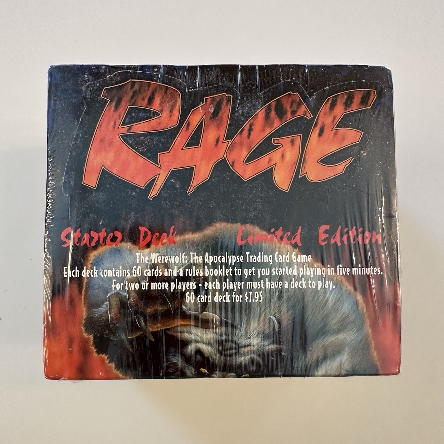 White Wolf: Rage Werewolf: The Apocalypse TCG 2nd Ed Limited Starter Deck Box 10 White Wolf: Rage Werewolf: The Apocalypse TCG 2nd Ed Limited Starter Deck Box 10