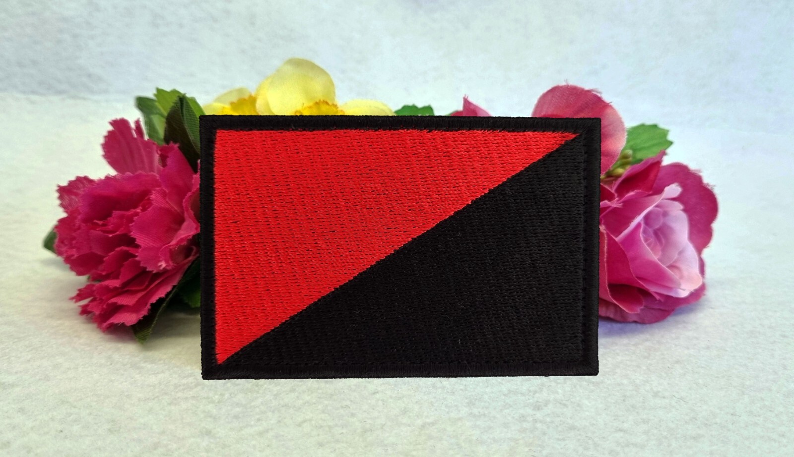 Various Anarchist flag embroidered patches Syndicalist - Eco - Feminist anarchy