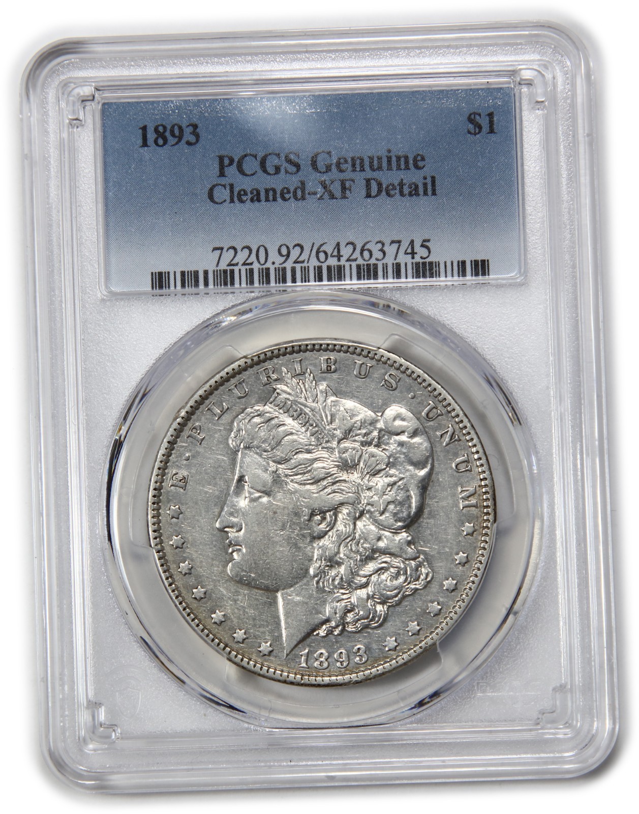 1893 P PCGS XF Detail - Silver Morgan Dollar $1 US Coin #62993A