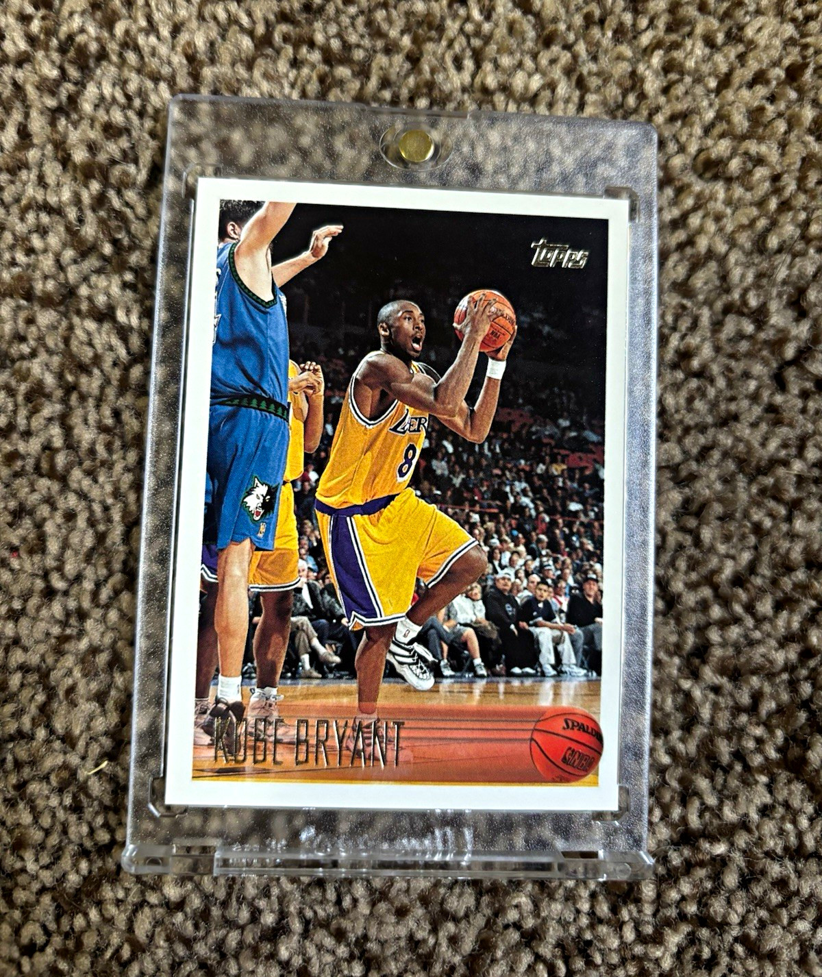 Topps 1996-97 Kobe Bryant #138 Los Angeles Lakers Base Set NBA Card RC
