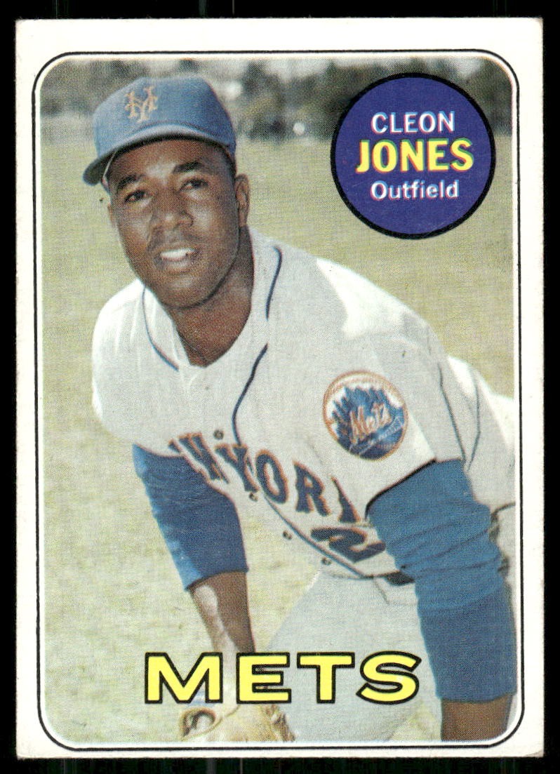 1969 Topps #512 Cleon Jones 1969 Topps #512 Cleon Jones