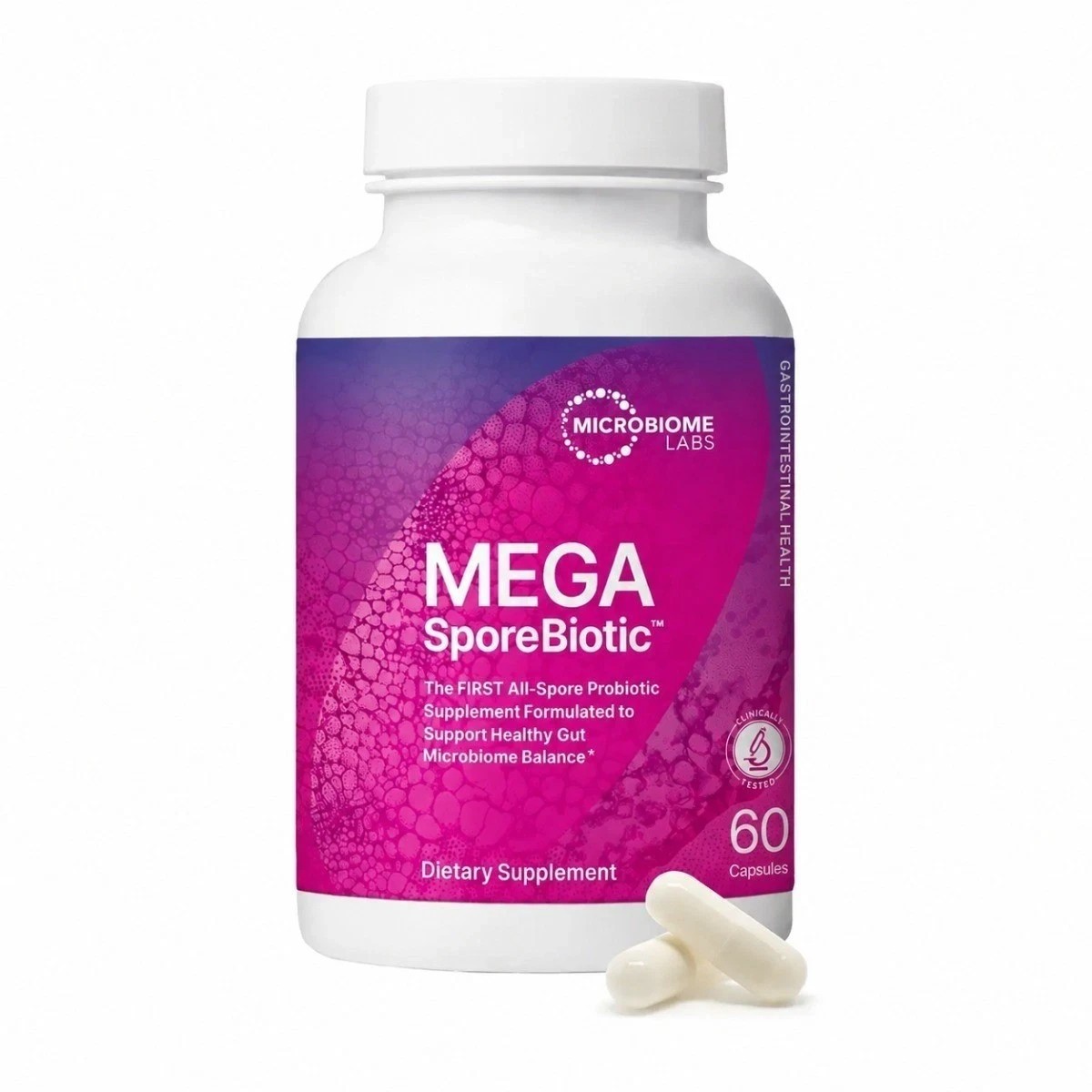 1-Pack Mega SporeBiotic Probiotic High Potency for Microbiome Health brand new