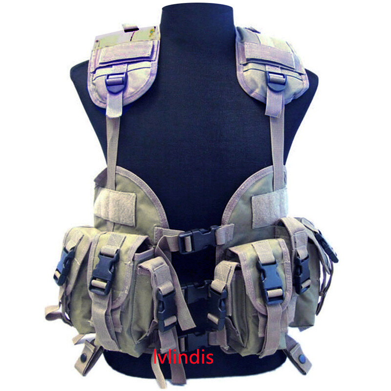 900D Oxford Fabric 97 Seal Tactical Vest CQB LBV Modular Protective Outdoor Vest