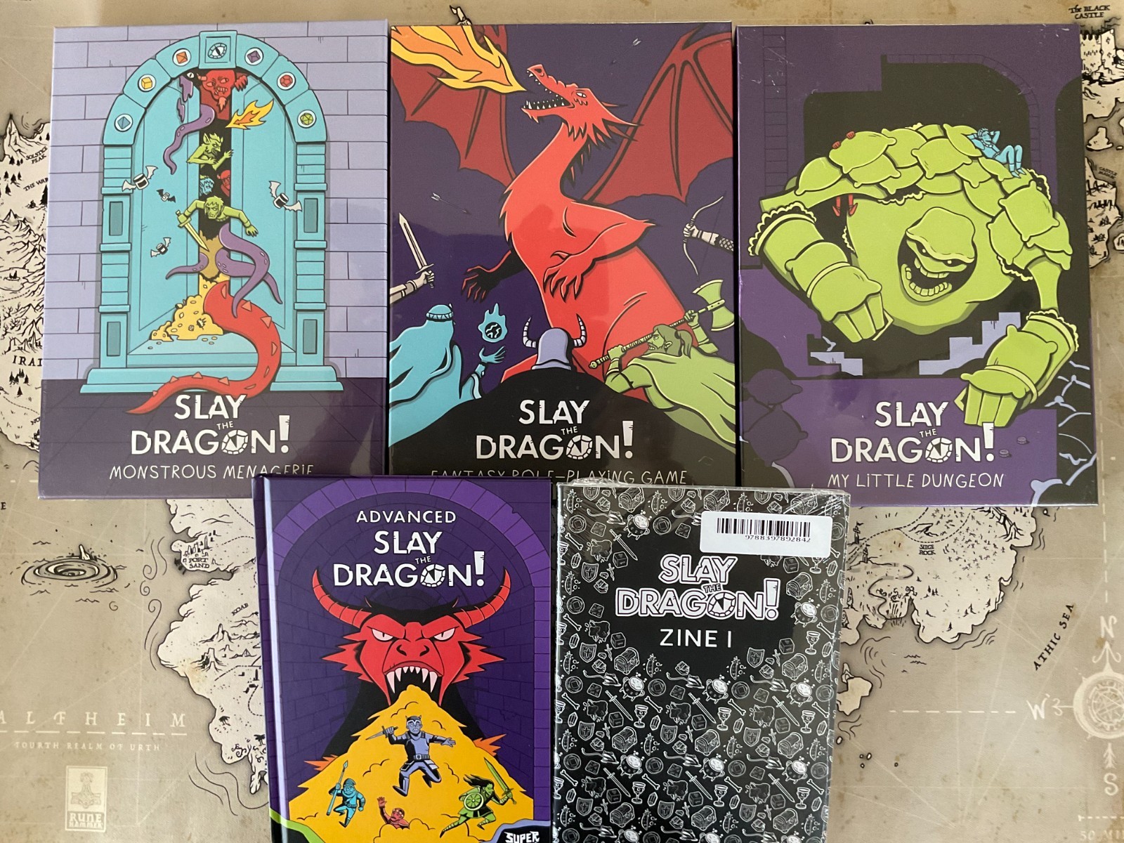 Slay The Dragon RPG Kickstarter Super Quest new Slay The Dragon RPG Kickstarter Super Quest new