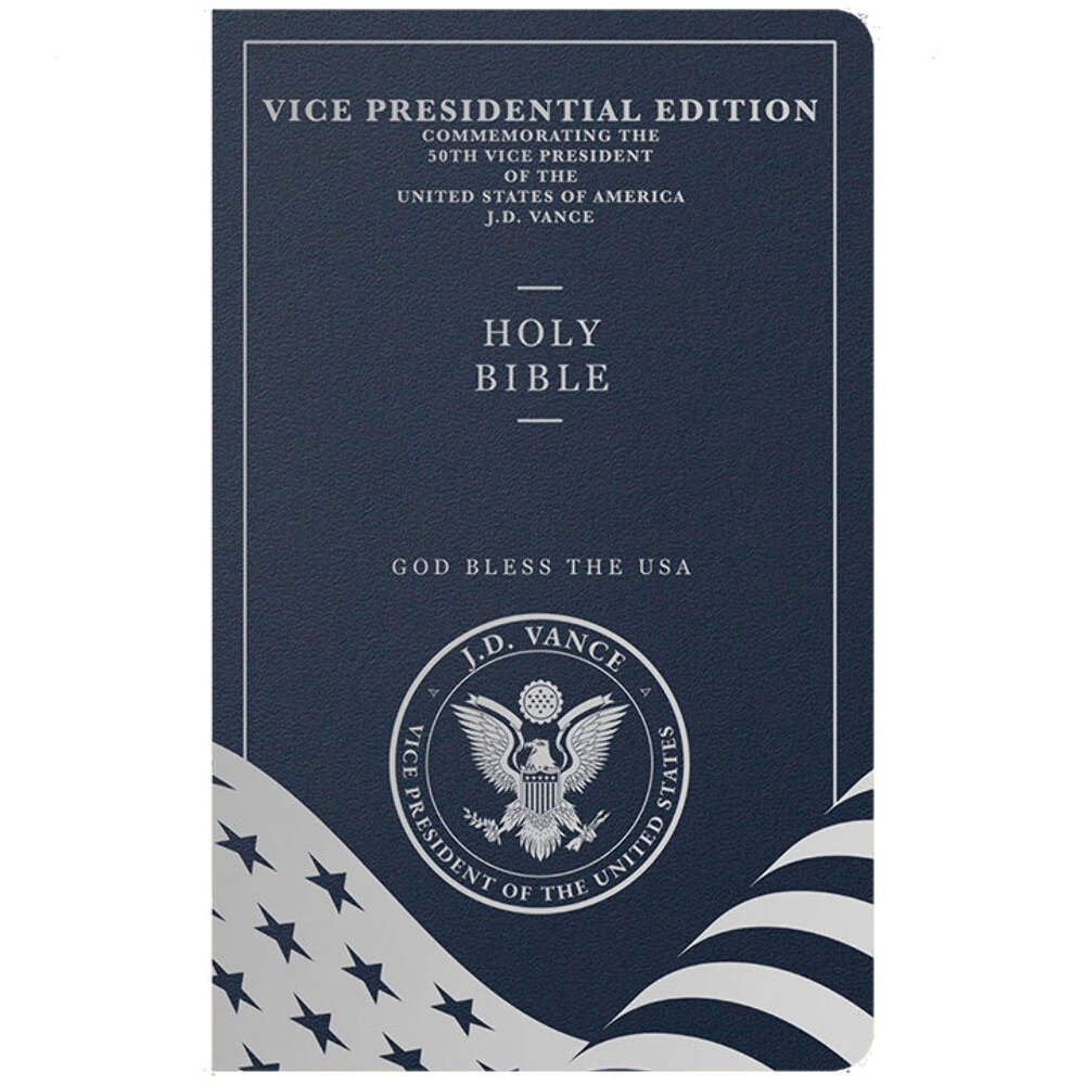 God Bless The USA Bible - Vice Presidential Edition - Endorsed by President Trum
