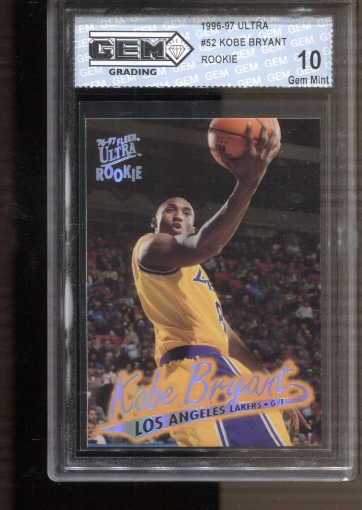 1996-97 Kobe Bryant Ultra #52 Gem Mint 10 RC Rookie LA Lakers