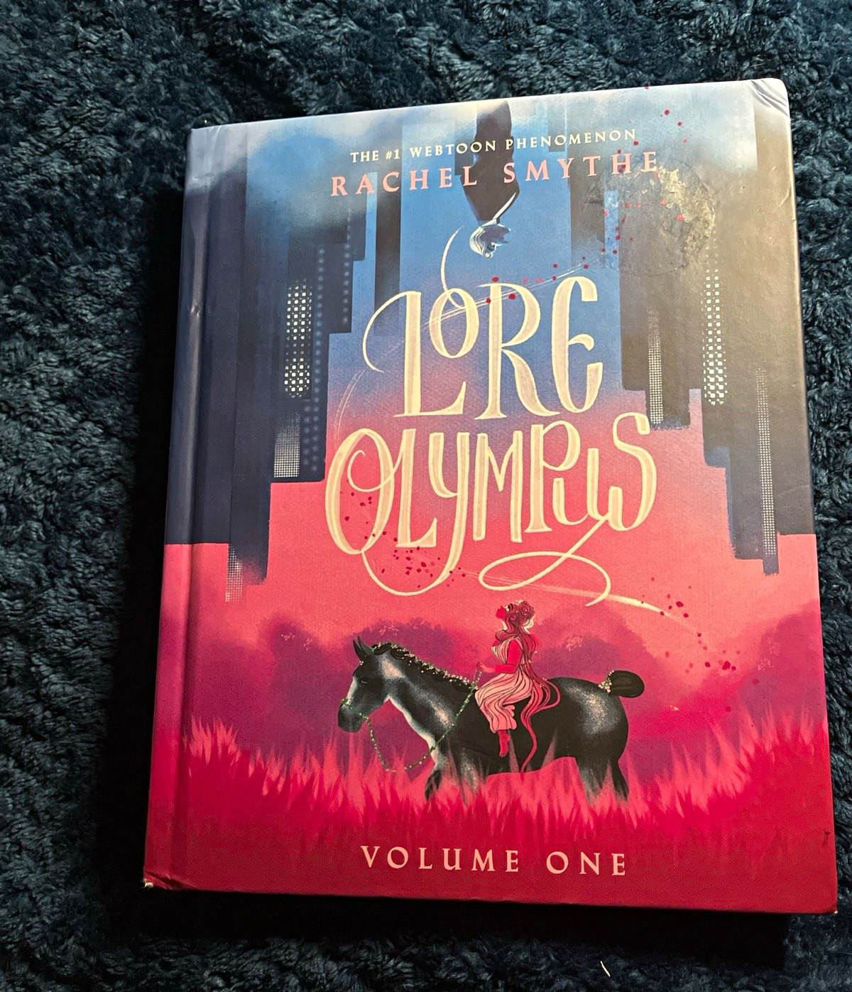 Lore Olympus Volume One Hardcover Illustrated Graphic Novel by Rachel Smythe
