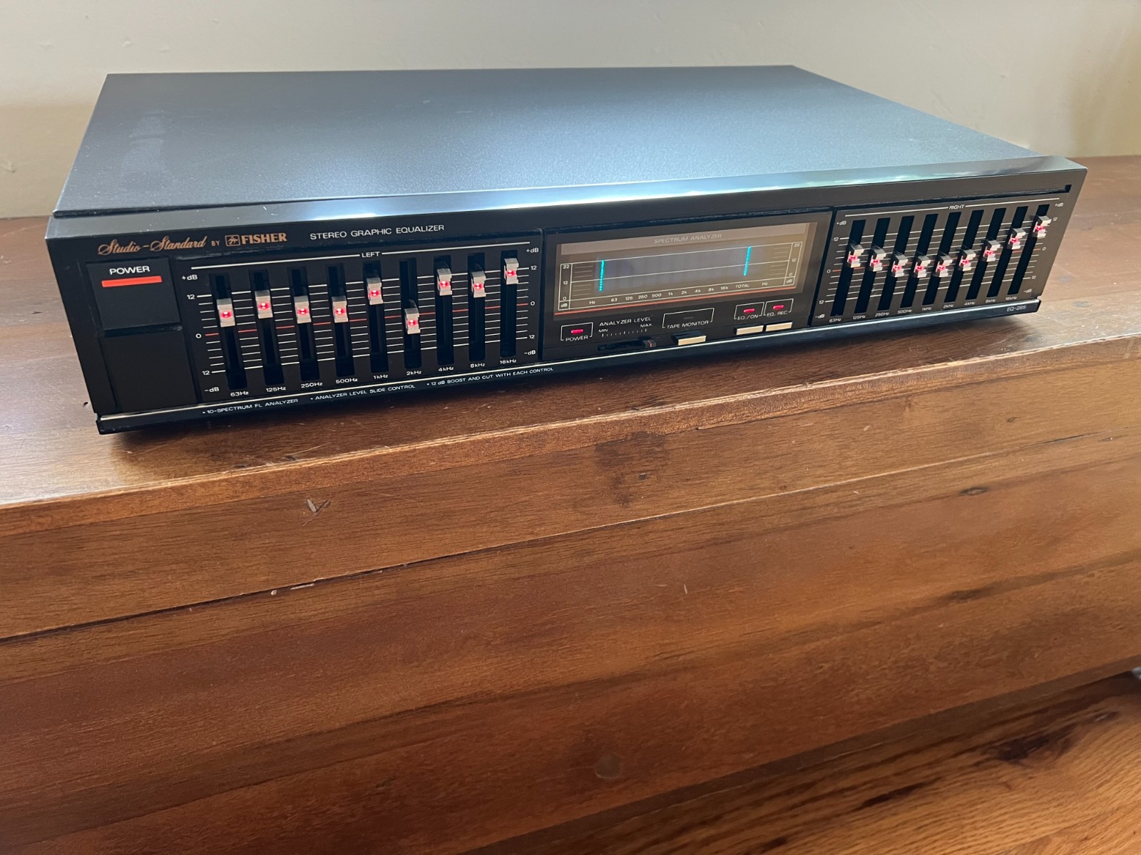 Vintage Fisher EQ-285 Graphic Equalizer