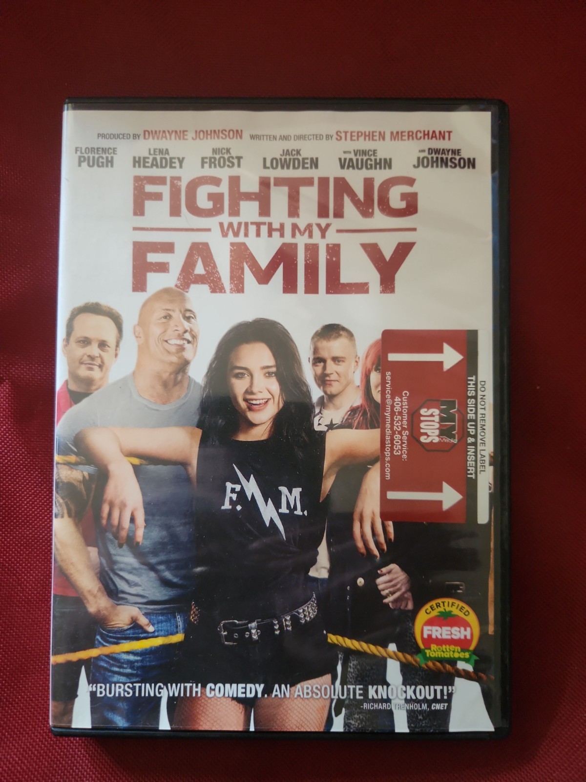 Fighting with My Family (DVD, 2019)