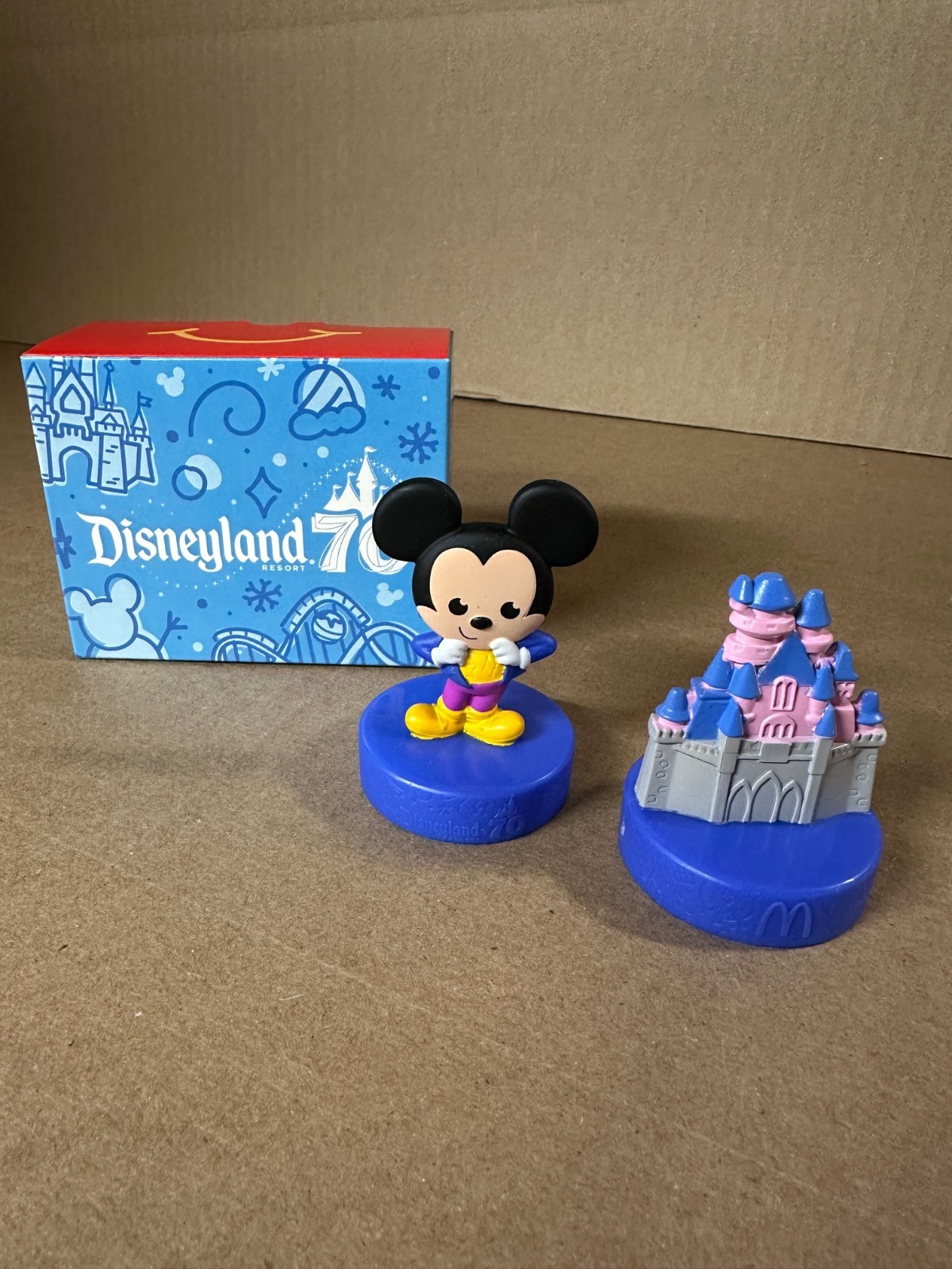 2025 McDONALD'S Disney 70th Anniversary  Disneyland HAPPY MEAL TOYS Or Set