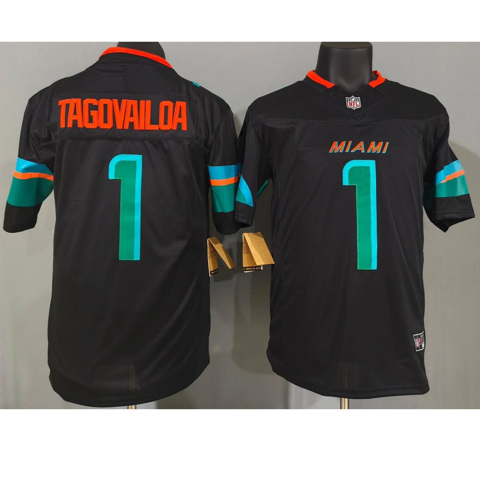 New Dolphins Men\'s Pitch Blue 2025 Rivalries Collection Limited Jersey S-3XL-NWT