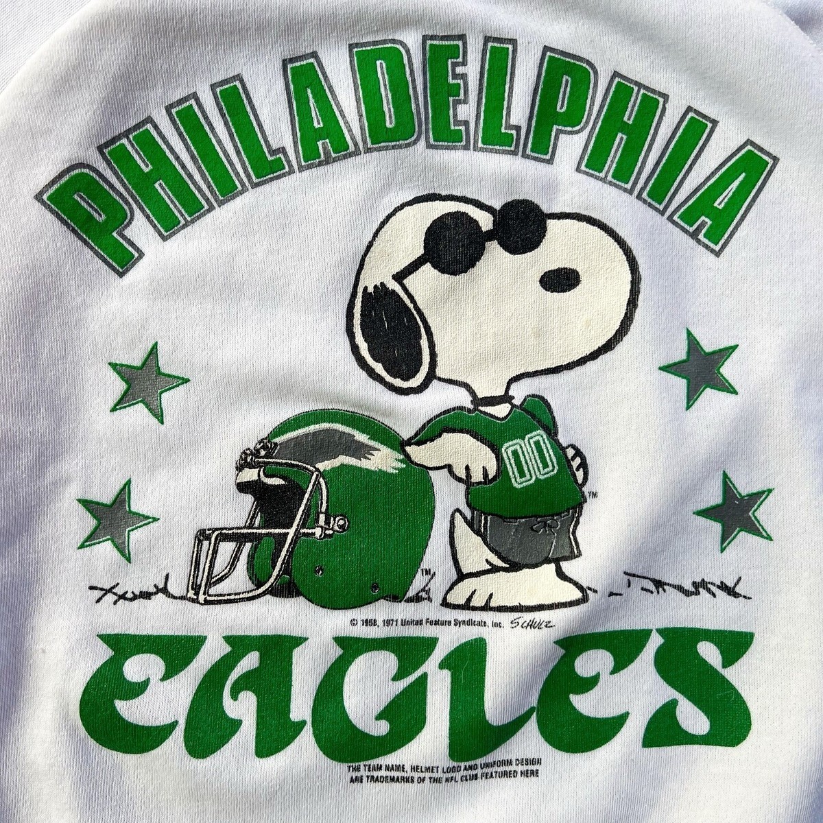 Remake Philadelphia Eagles Peanuts Short sleeve T shirt Heavy cotton HN1957