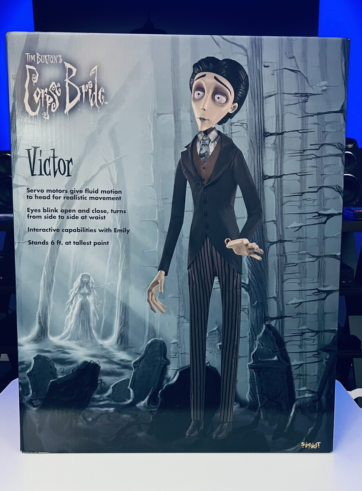 Spirit Halloween 6 Ft Victor Animatronic Corpse Bride, 01673920