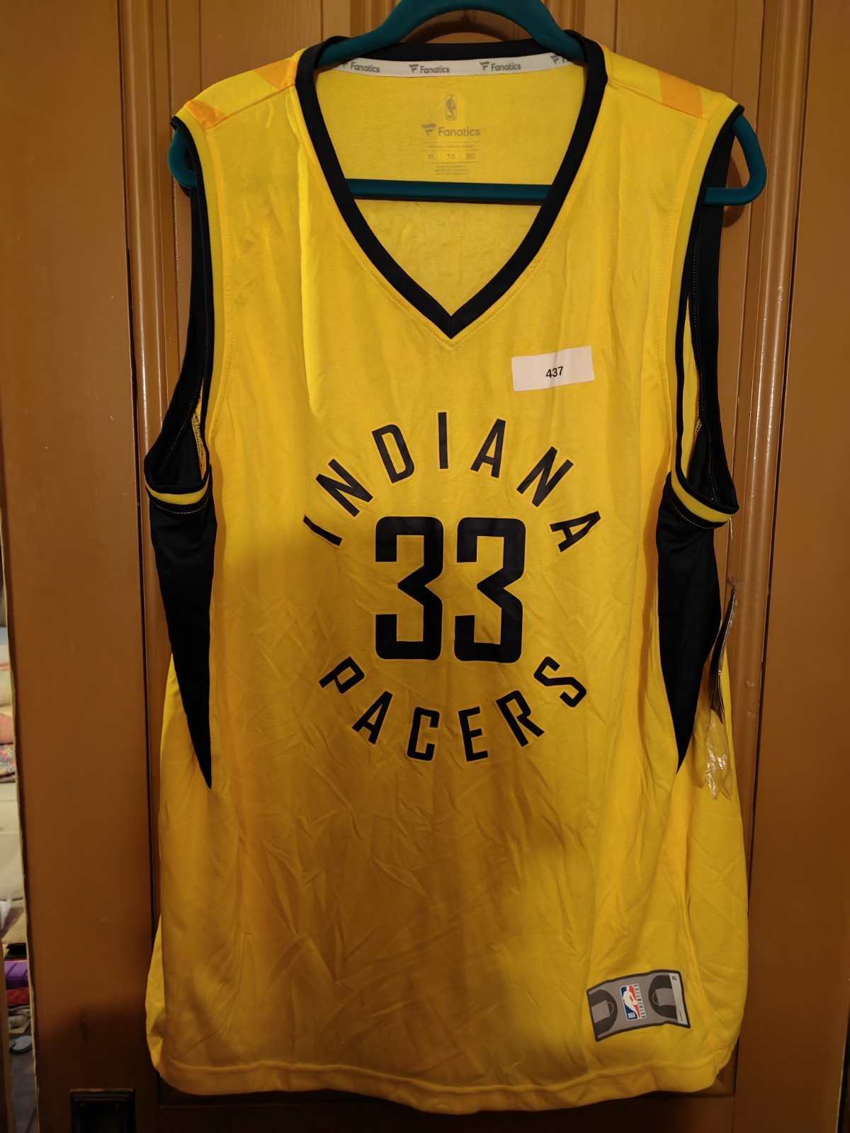 Fanatics Indiana Pacers Turner #33 Basketball Jersey XL NWT
