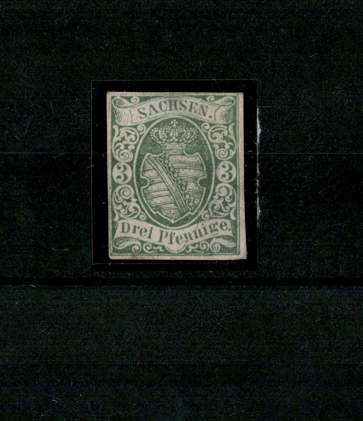 German Old States Sachsen Saxony 1865 MLH stamp (CV $190 EUR165) German Old States Sachsen Saxony 1865 MLH stamp (CV $190 EUR165)