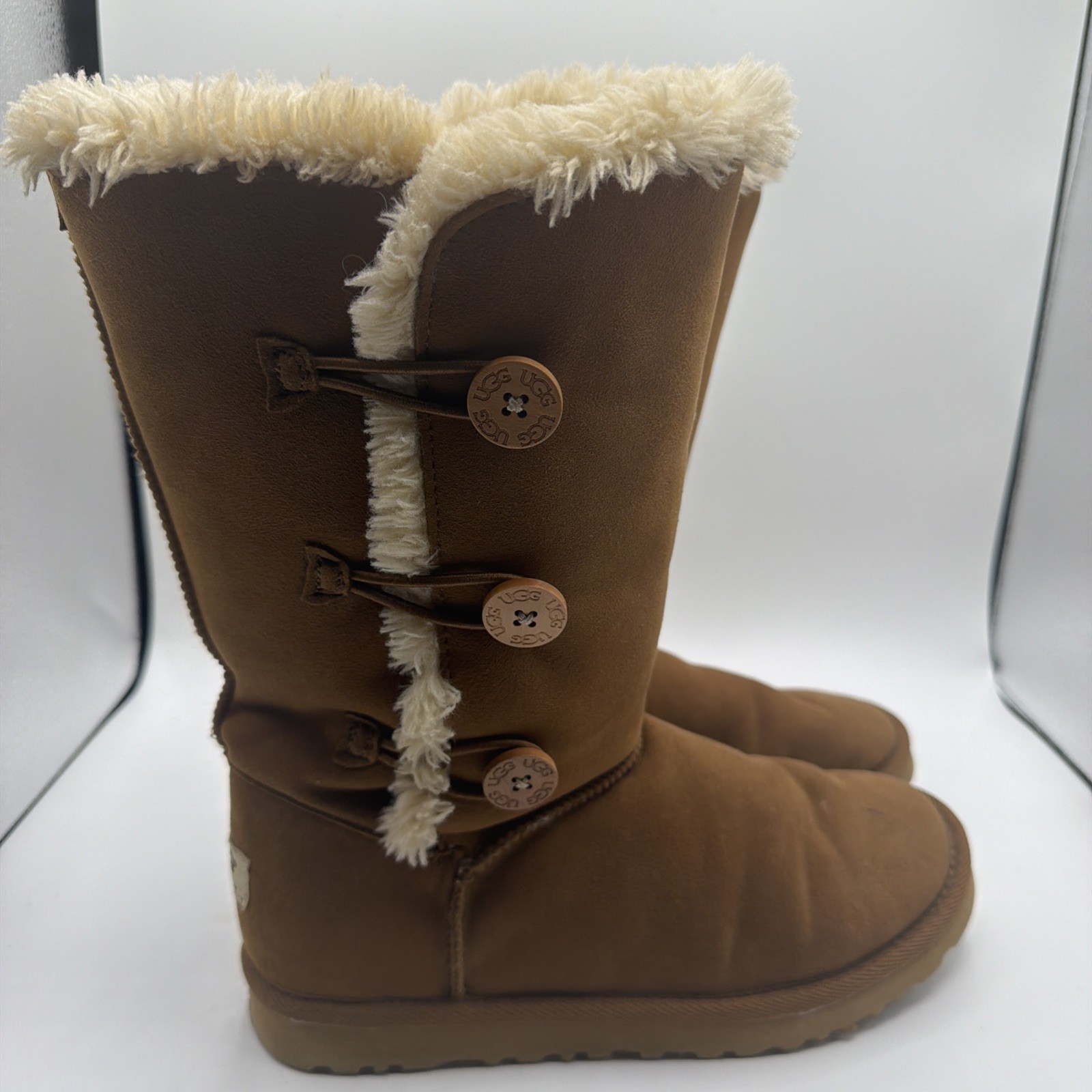 Ugg Bailey Button Triplet 1873 Boots Women’s Size 8