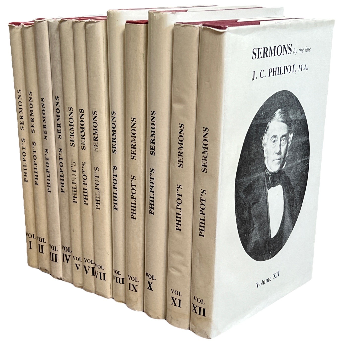 Sermons by the Late J C Philpot Vol 1-12 Complete 12 Volume Hardcover Set Sermons by the Late J C Philpot Vol 1-12 Complete 12 Volume Hardcover Set