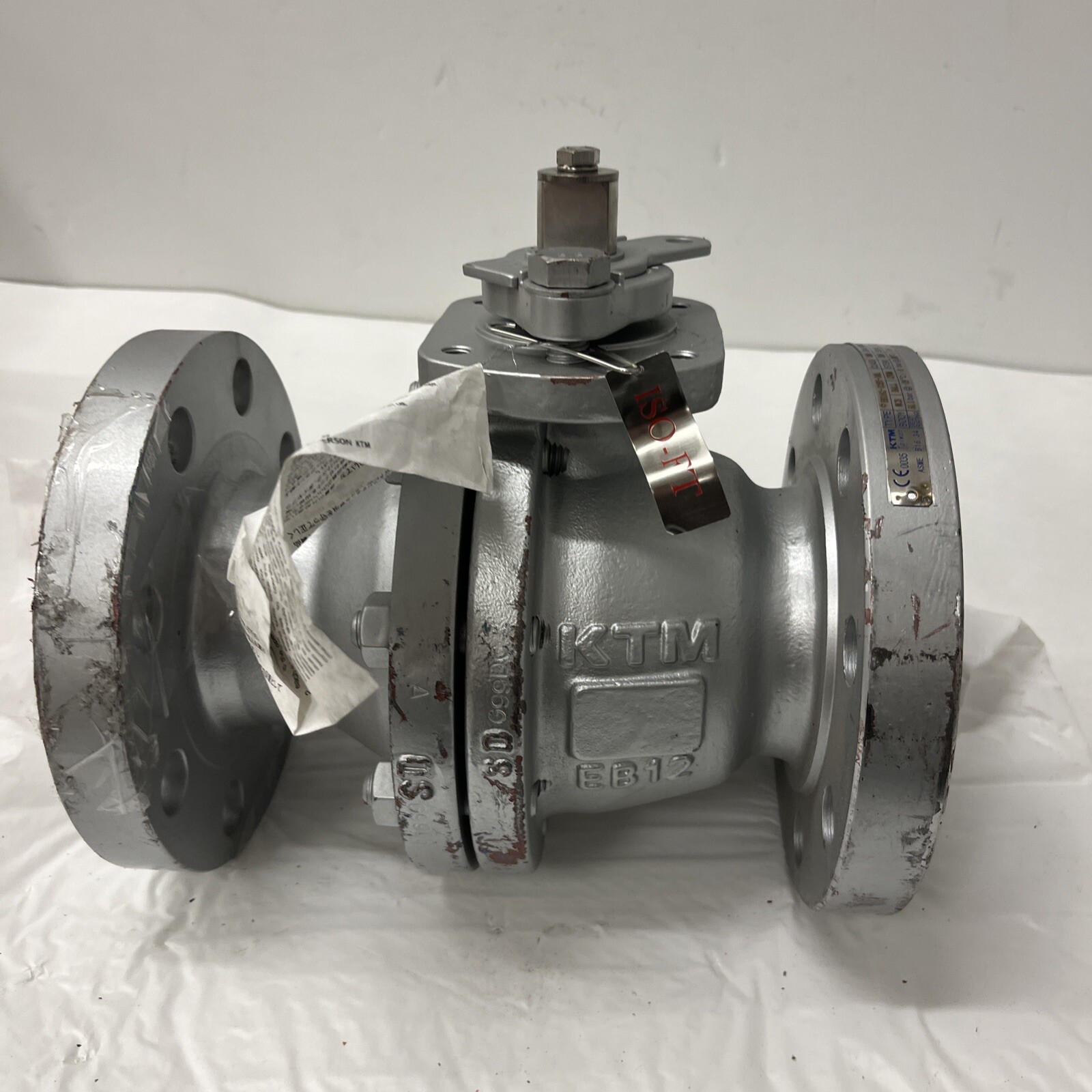 KTM Emerson WCB Ball VALVE 3”