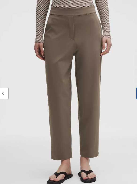 Lululemon Women\'s Sz XXS Daydrift High Rise Tapered Trouser Pants Normand \ Lululemon Women\'s Sz XXS Daydrift High Rise Tapered Trouser Pants Normand \